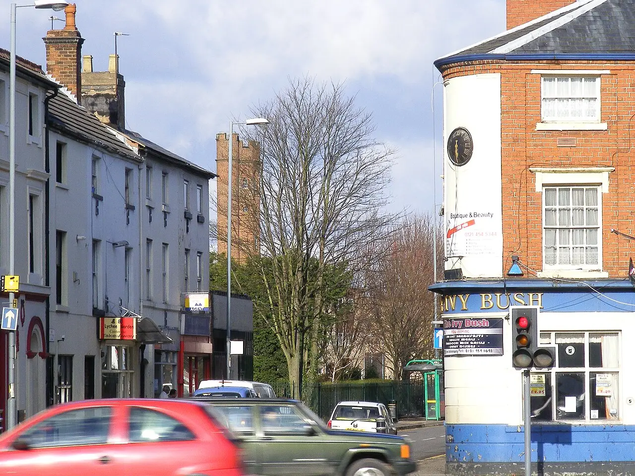 Perrott's Folly and the Edgbaston waterworks tower