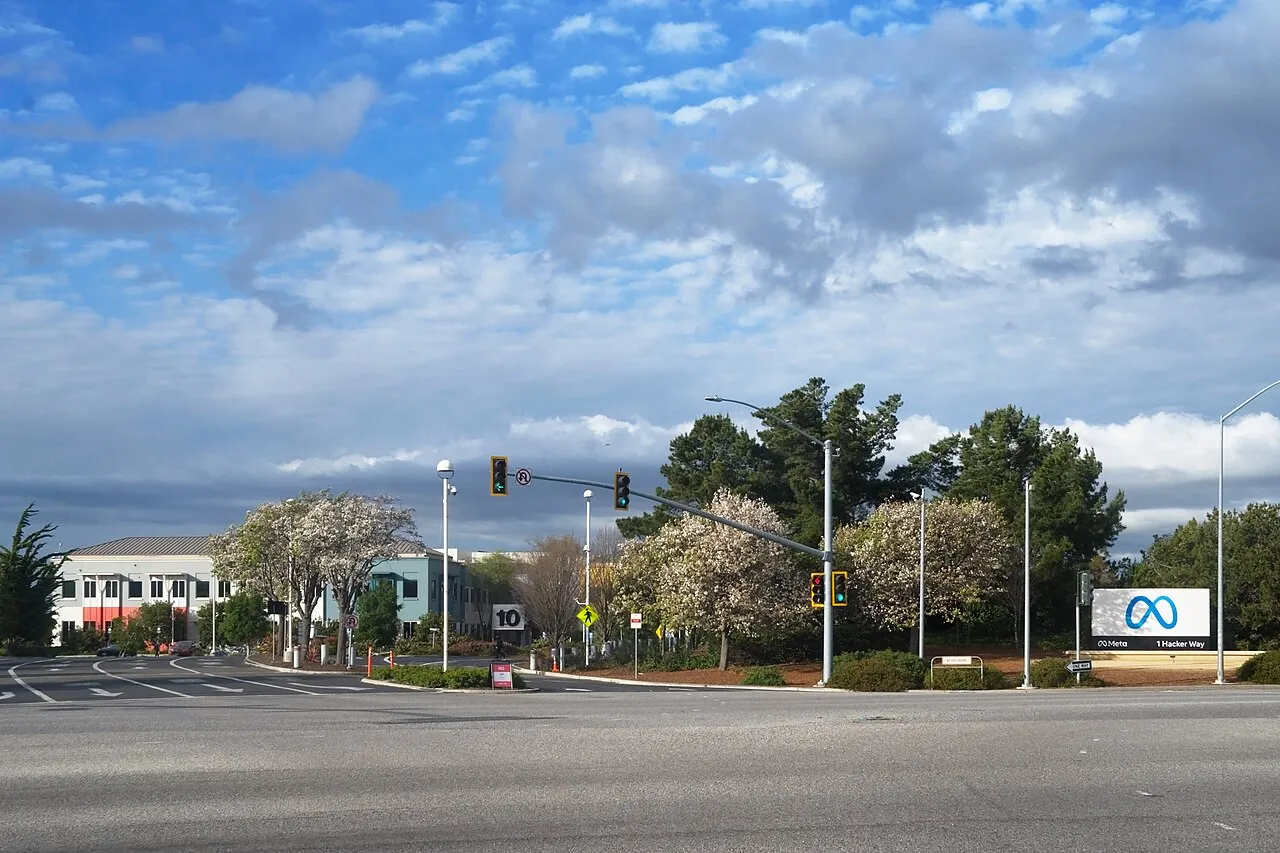 Meta's headquarters in Menlo Park, California