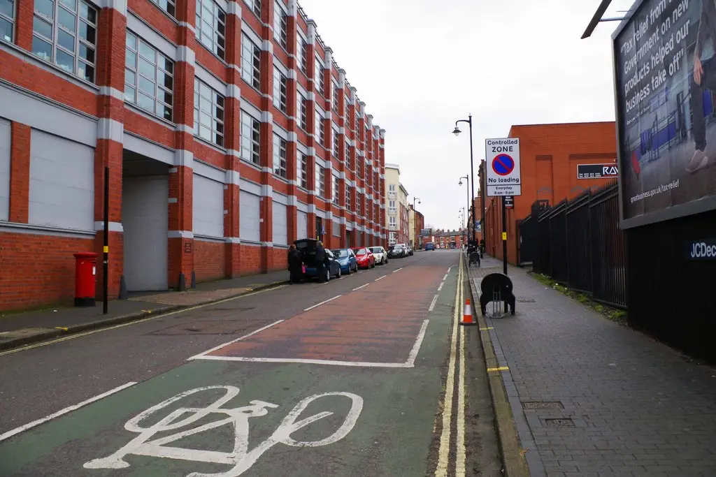 Hockley Street in the Jewellery Quarter