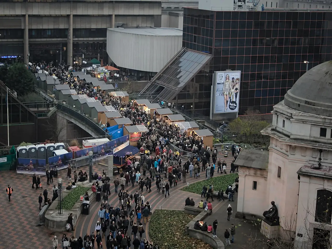 The Frankfurt Christmas Market in Birmingham