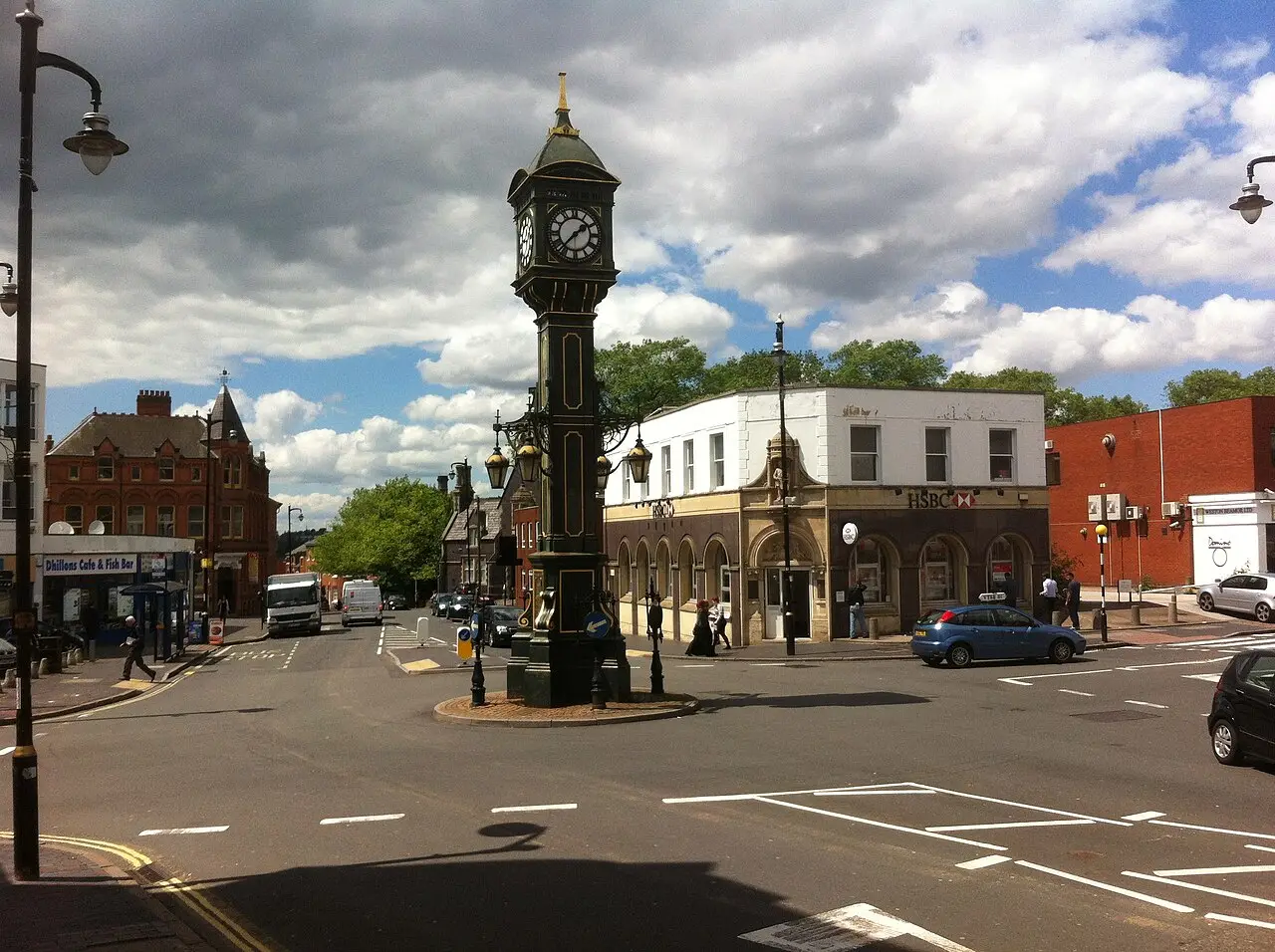 The Chamberlain Clock in the Jewellery Quarter