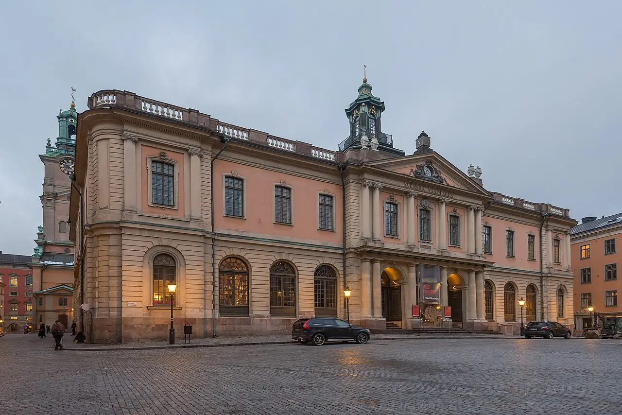 The Stock Exchange Building in Stockholm, home of the Swedish Academy