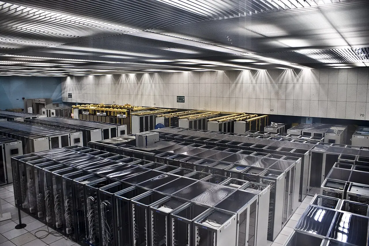 Servers in a computer centre