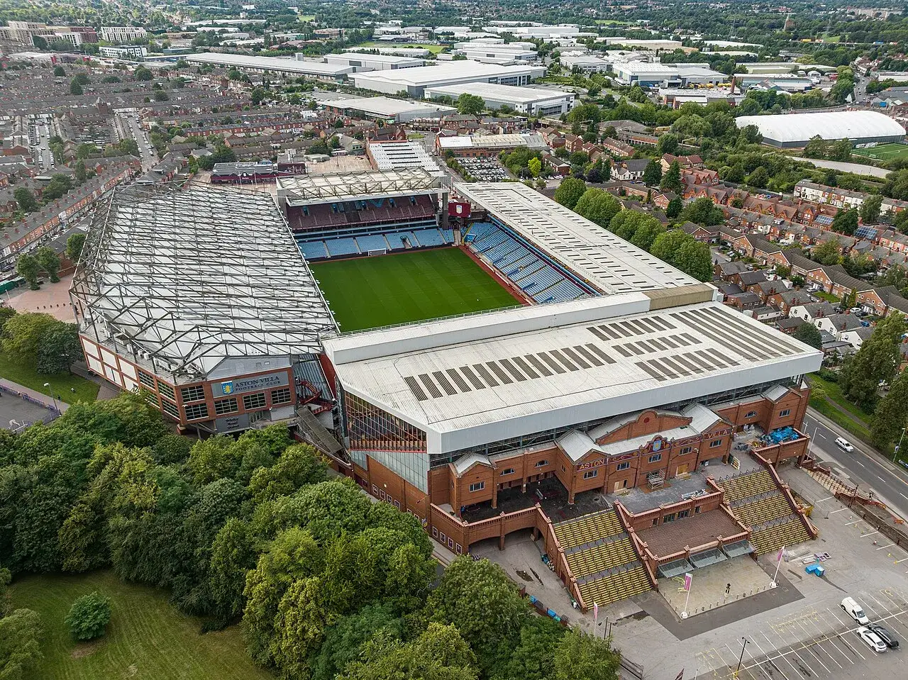 Villa Park, home of Aston Villa
