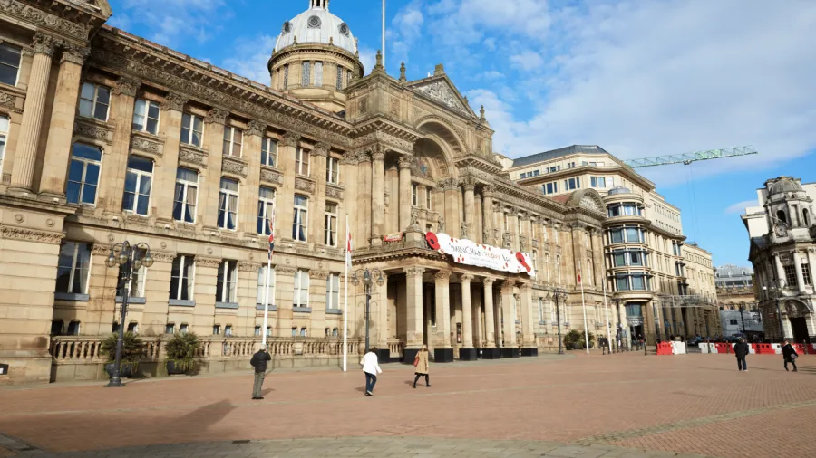 Victoria Square and the Council House, Birmingham